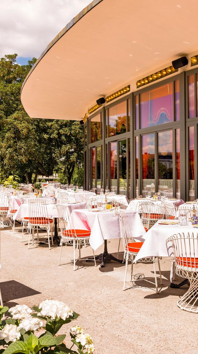 A sunny terrace in Berlin