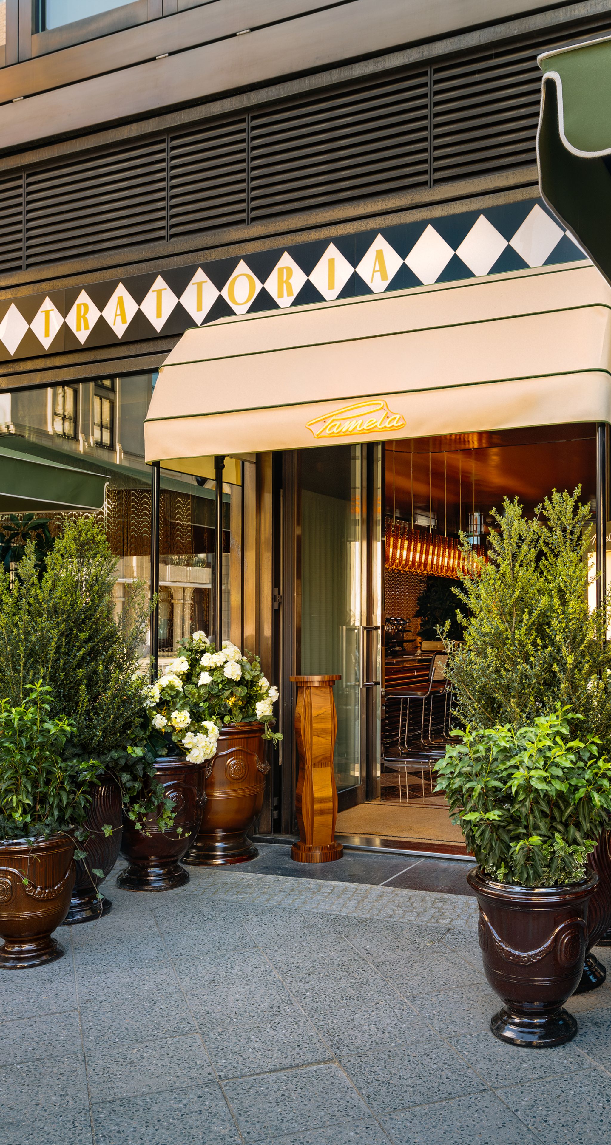 Restaurant with terrace
