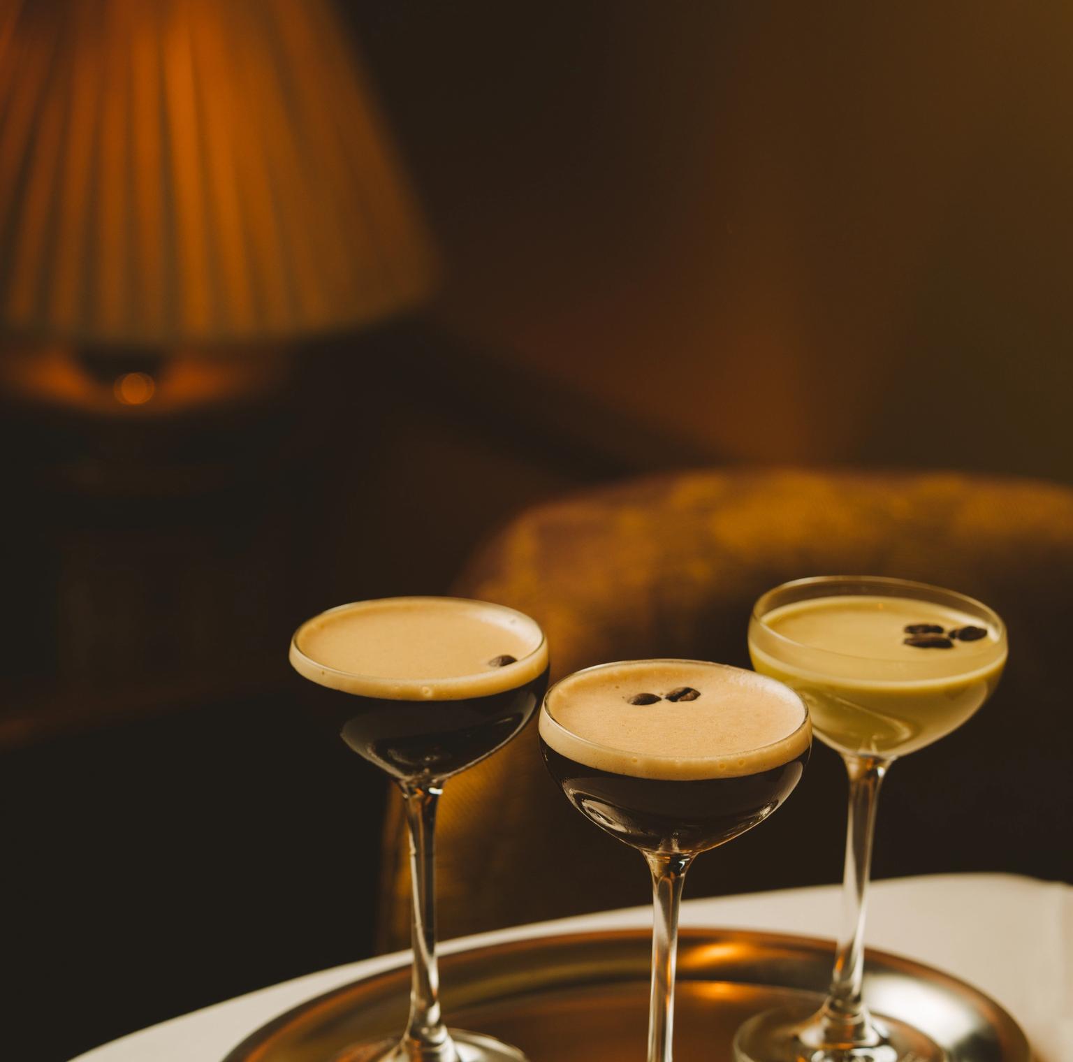 Espresso martini cocktail