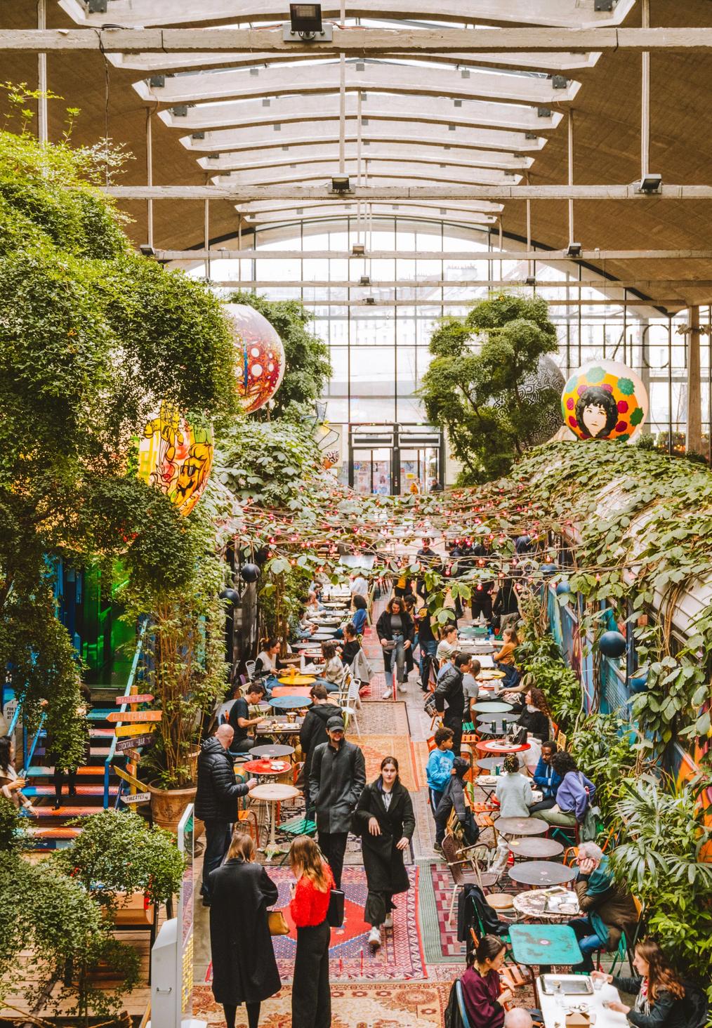 Food market italiano Parigi 13ème, Station F