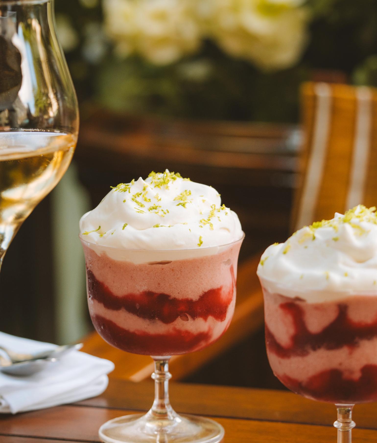Peach sorbetto
