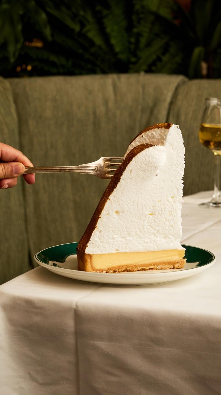 Lemon Meringue Pie at Gloria in East London