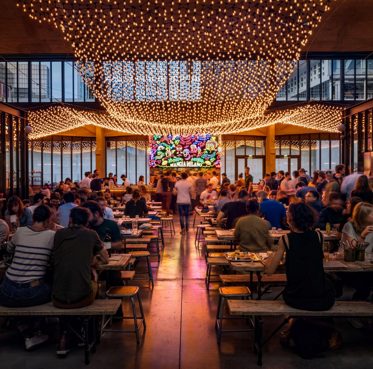 food court